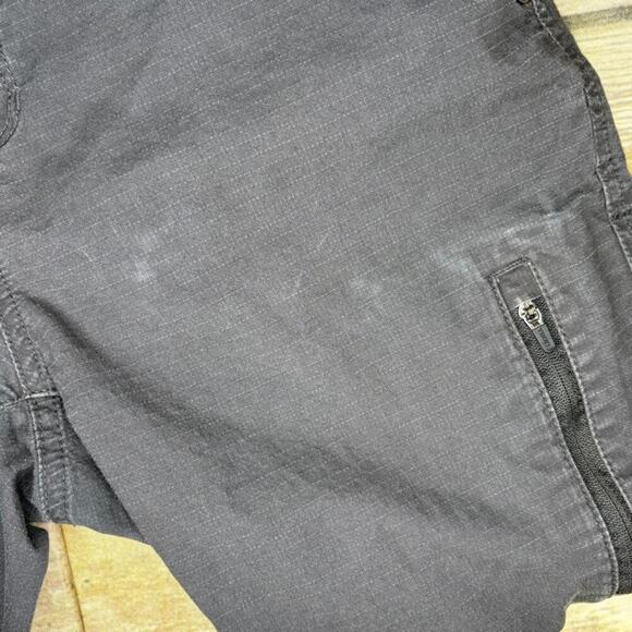 Vuori The Rise The Shine Pants Gray Ripstop Zip Pocket Womens Sz Small - Picture 4 of 8